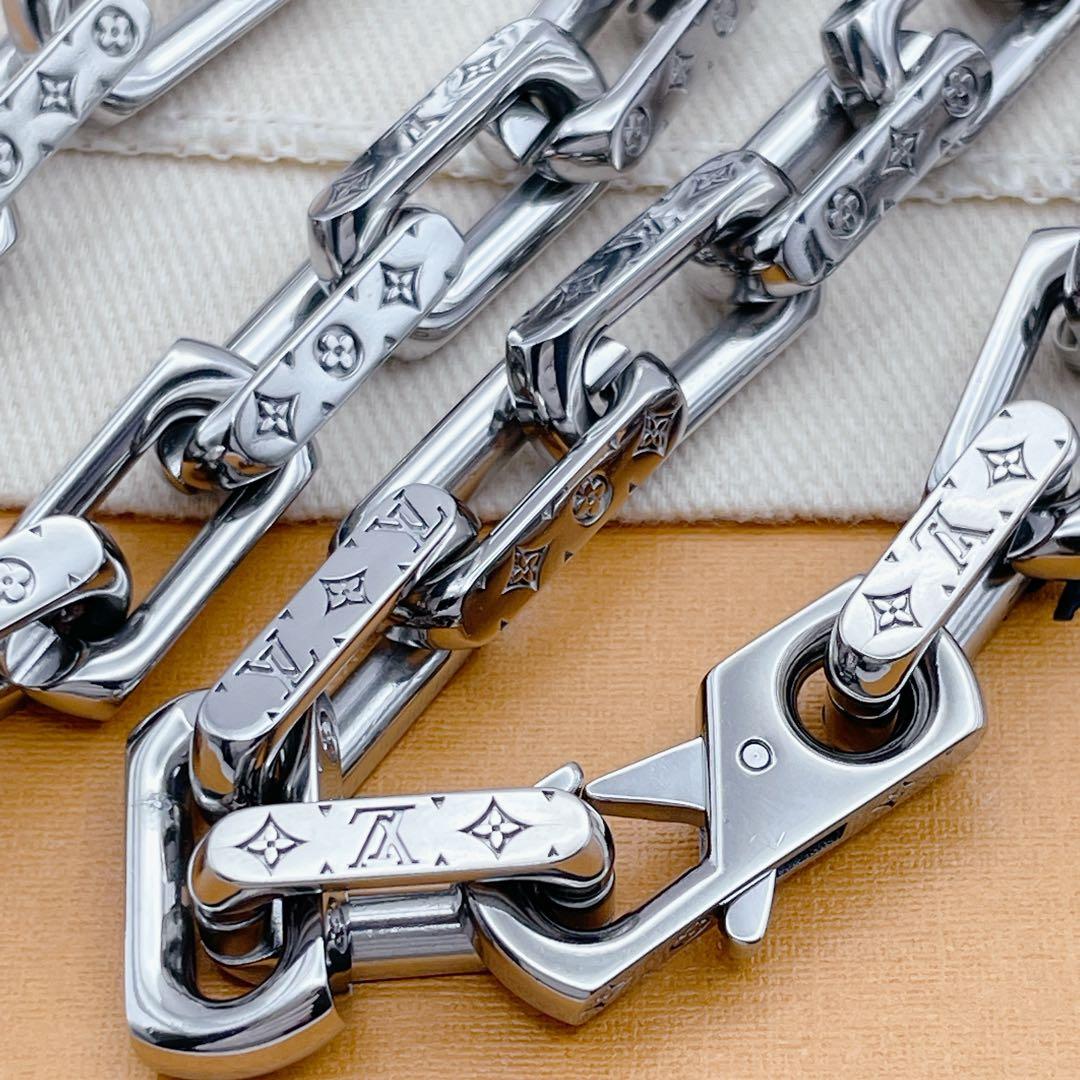 箱、保存袋LOUIS VUITTON コリエ　チェーン　ネックレス　モノグラム