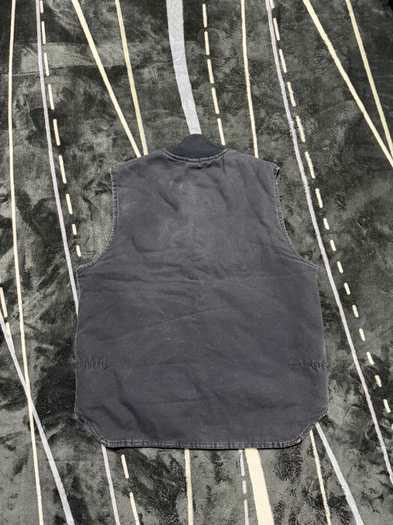 ‼️90s Carhartt カーハート ダックベストVQ185 ブラック