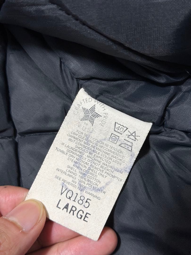 ‼️90s Carhartt カーハート ダックベストVQ185 ブラック