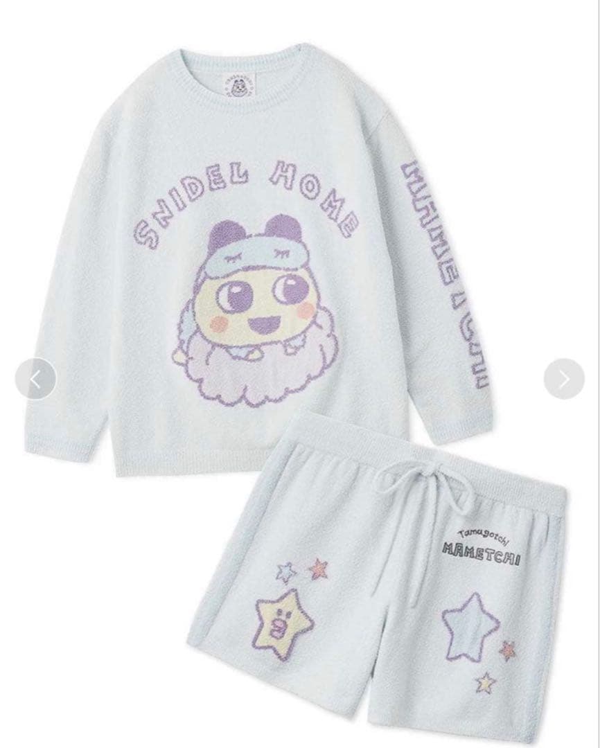 まめっち snidel ニットプルオーバー　ニットパンツ　セット