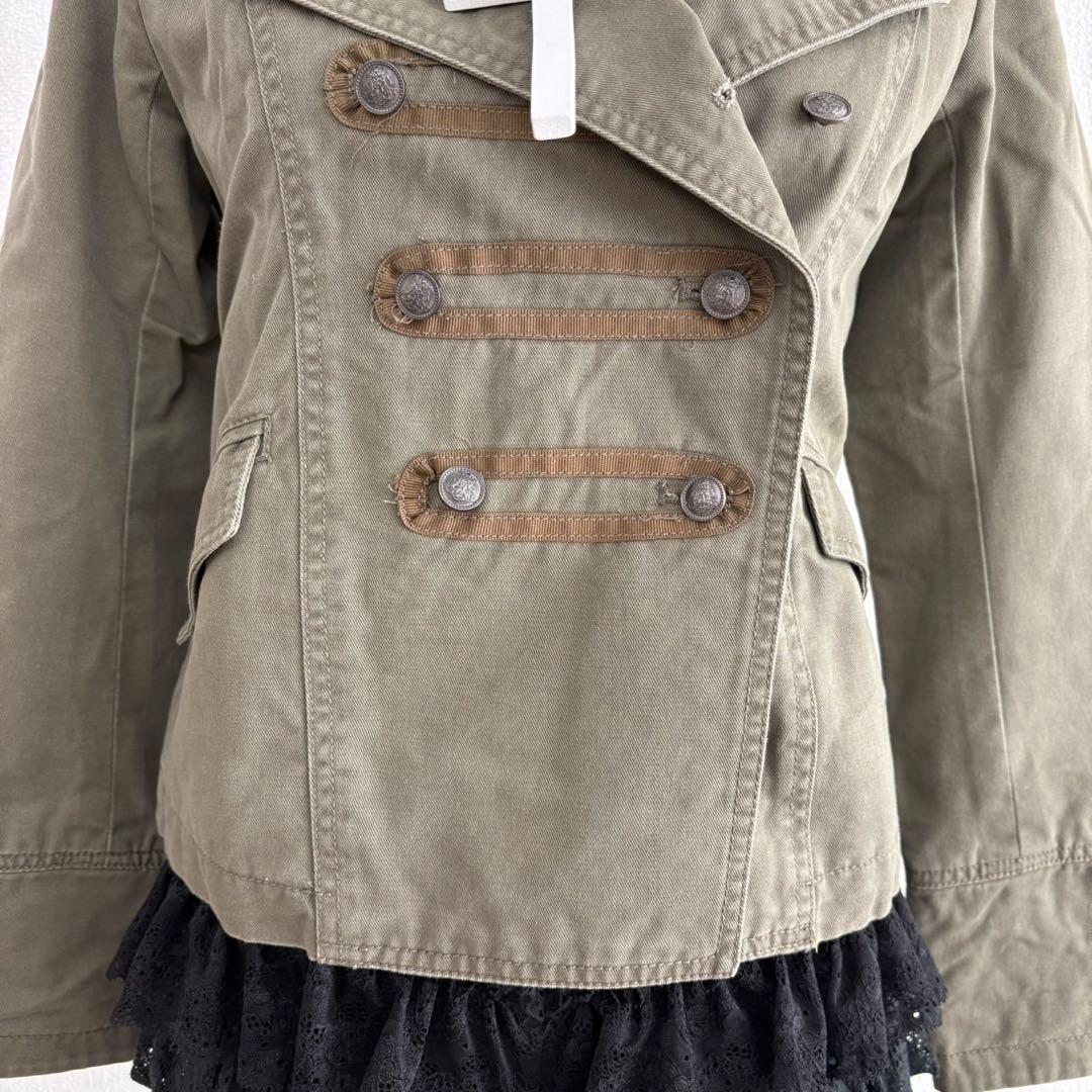 00s❤︎ナポレオン ジャケット ダークコア y2k 海外ガール ゴシック 軍服