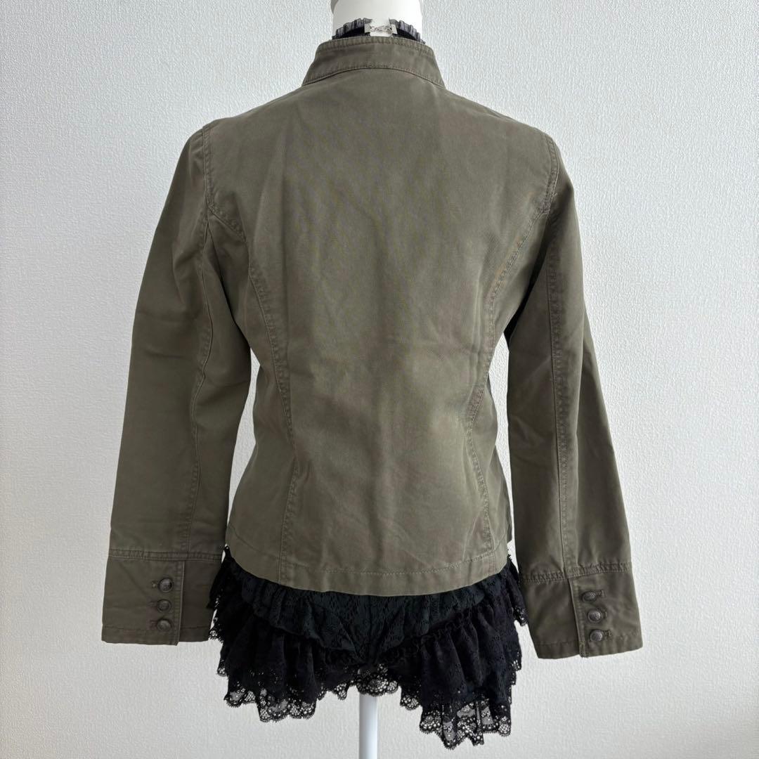 00s❤︎ナポレオン ジャケット ダークコア y2k 海外ガール ゴシック 軍服