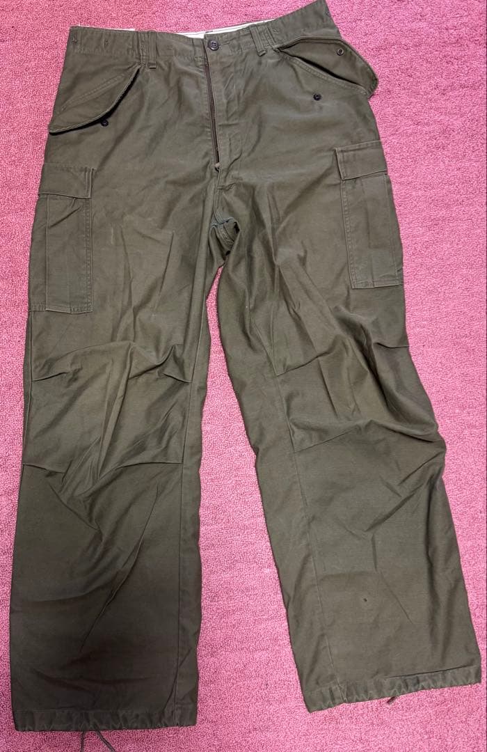 米軍M65フィールドカーゴパンツ オリーブグリーン