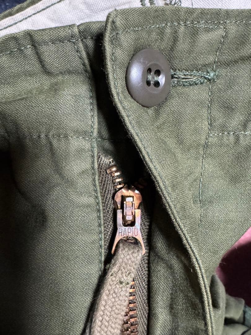 米軍M65フィールドカーゴパンツ オリーブグリーン