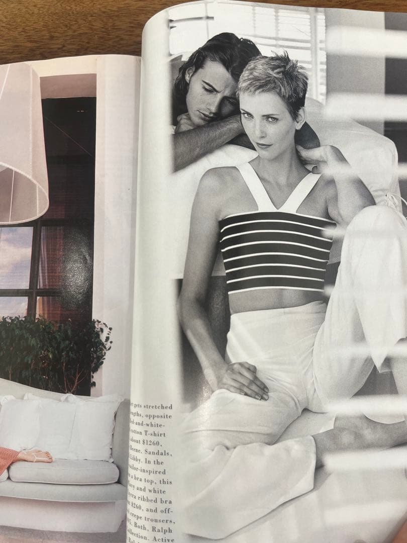 Harper’s Bazaar US 1998年4月号 シンディ・クロフォード