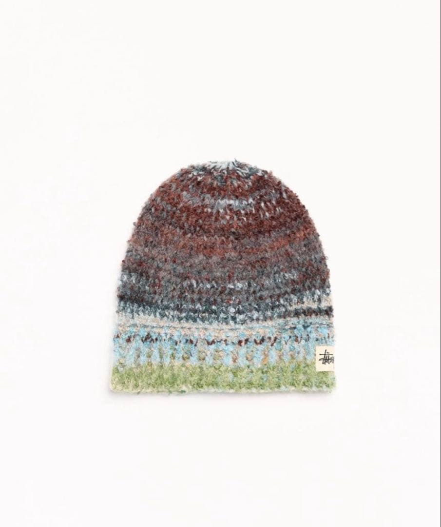 未使用　STUSSY SKULLCAP TEXTURED MULTI YARN
