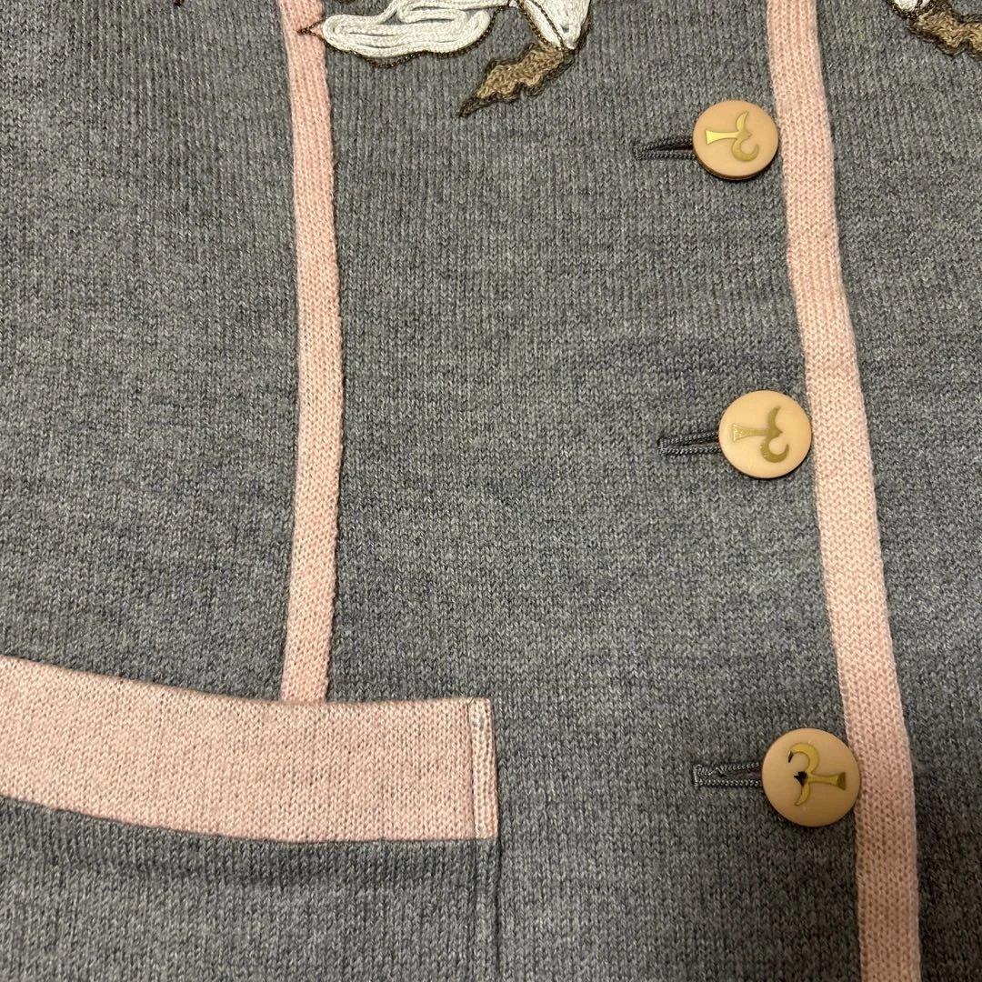 【美品】インポートロッサニットジャケット