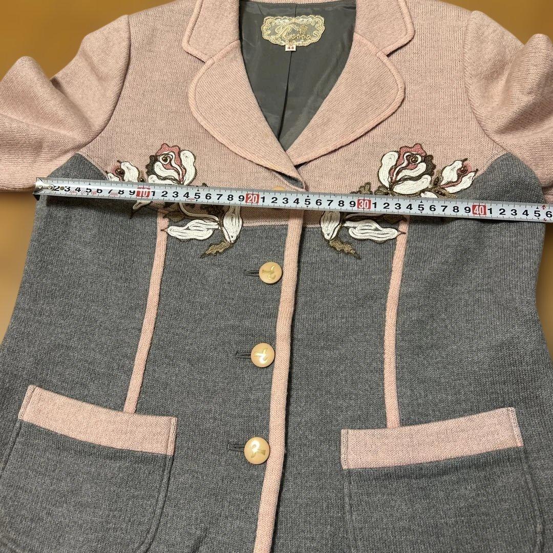 【美品】インポートロッサニットジャケット