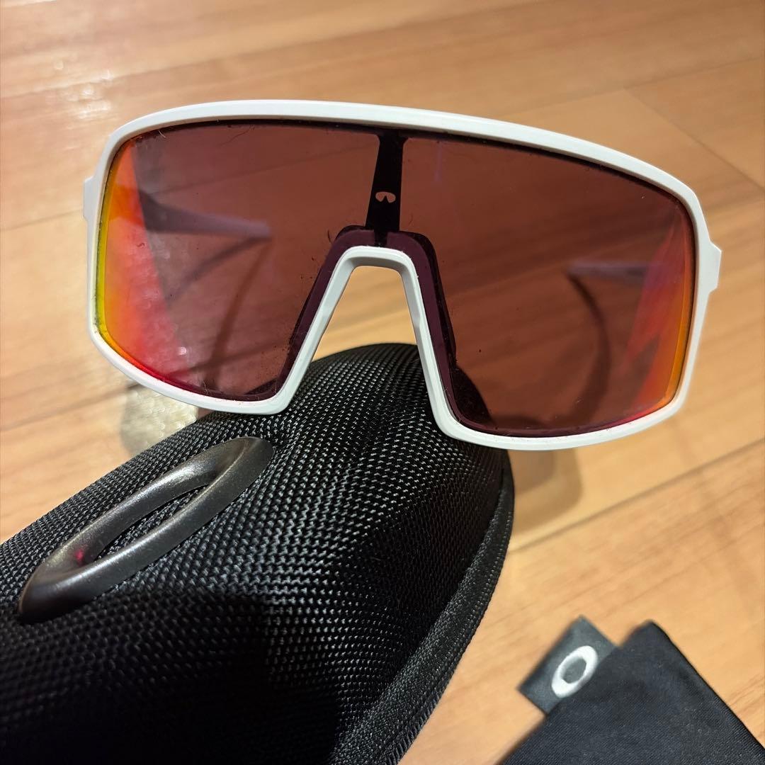小物 Oakley Sutro S Prizm Road Matte White