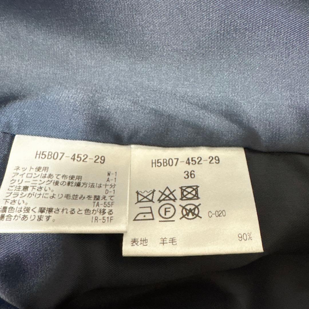 極美品✨️24AW　定価9.9万　マッキントッシュ　コズウェイ　コート　ネイビー