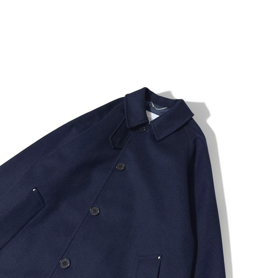 極美品✨️24AW　定価9.9万　マッキントッシュ　コズウェイ　コート　ネイビー