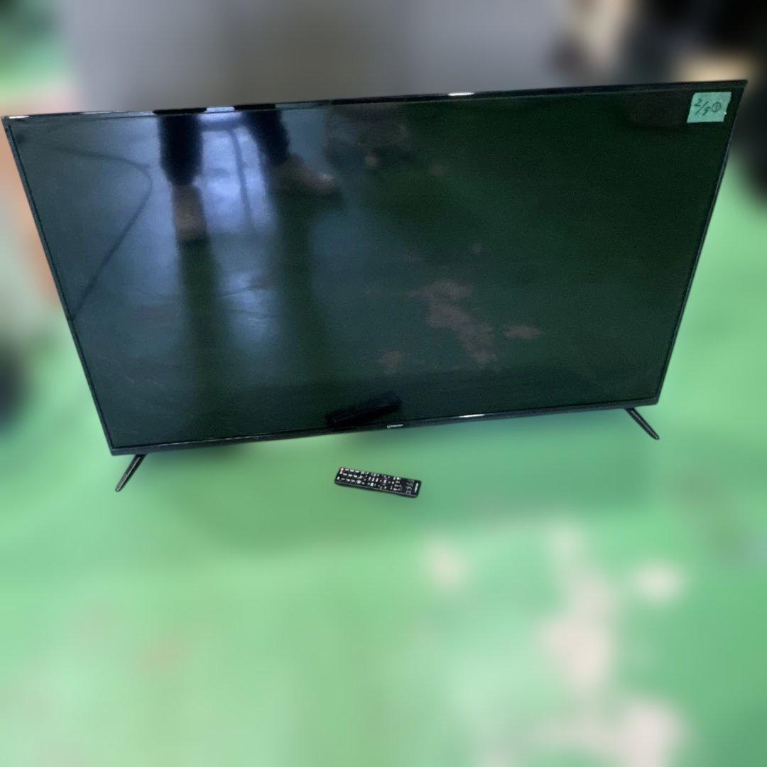 全国送料込マクスゼン55型4K液晶テレビWチューナーゲームモード搭載