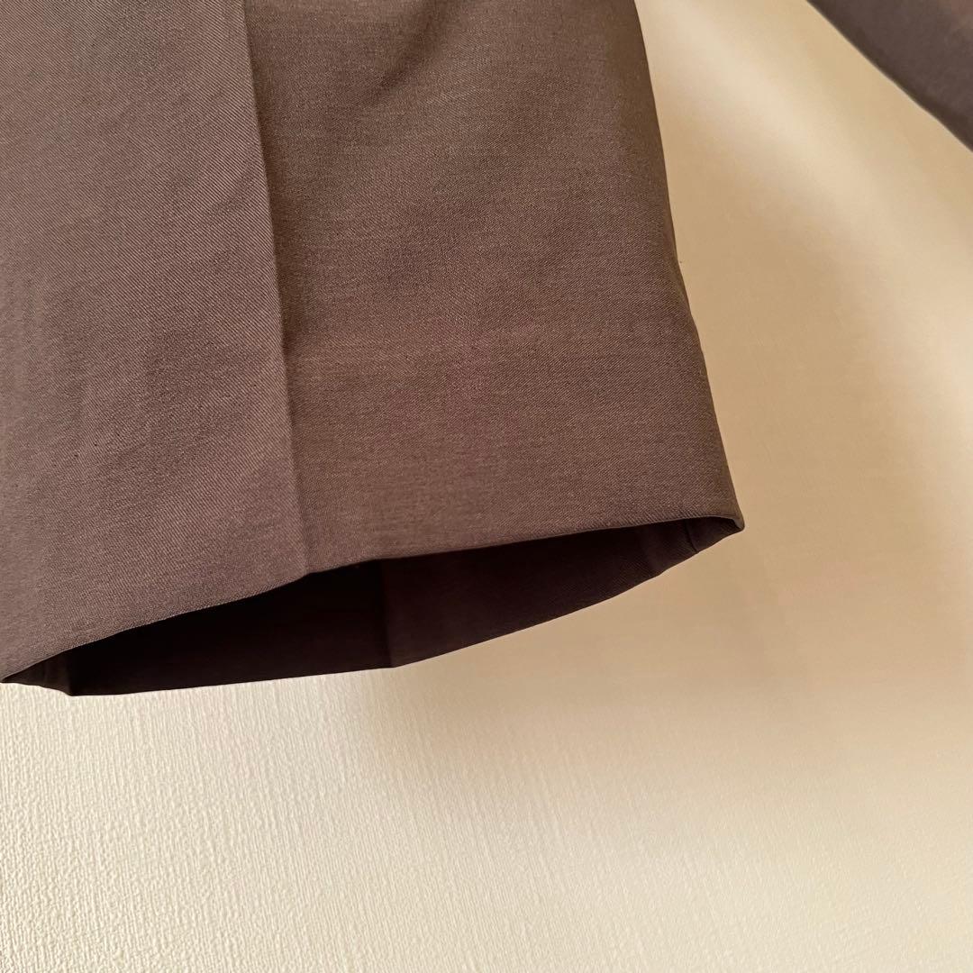 UNIQLO C 感動ジャケット＆タックパンツ セットアップ M ダークブラウン