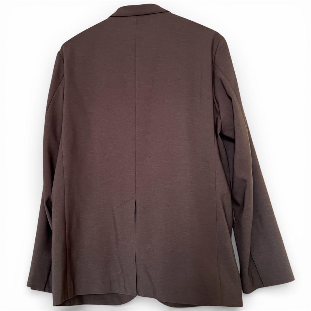 UNIQLO C 感動ジャケット＆タックパンツ セットアップ M ダークブラウン