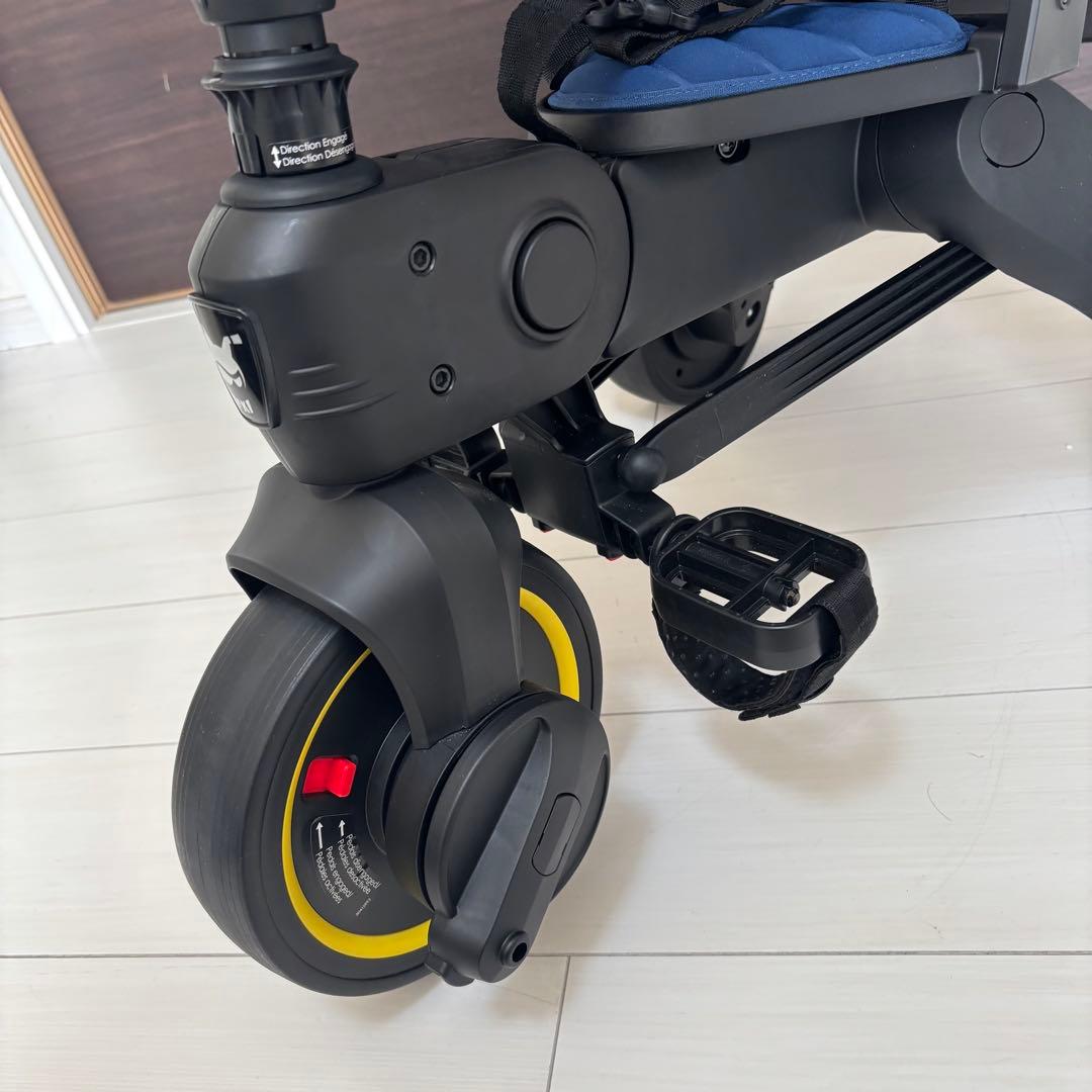 ✨美品✨doonaリキトラ 三輪車 トラベルバッグ付 折り畳み式 ロイヤルブルー