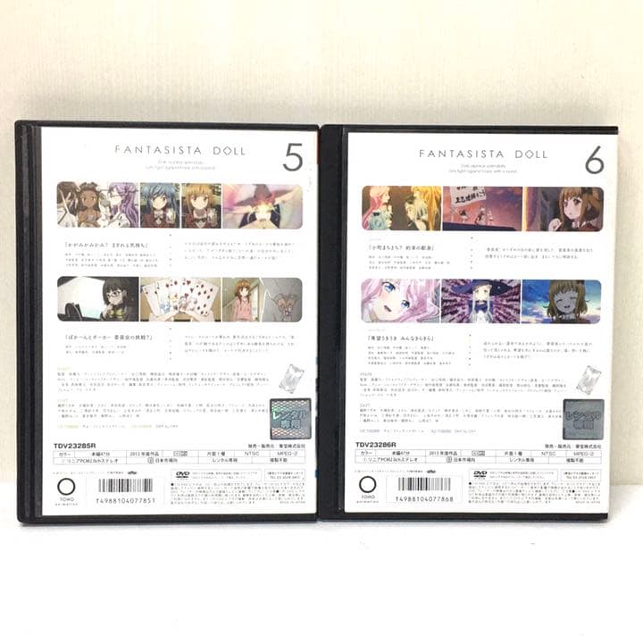 ファンタジスタドール vol.1〜6 DVD全巻セット