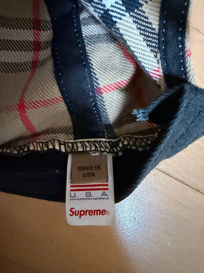 s*i様 Supreme / Burberry Denim 6 Panel \"B