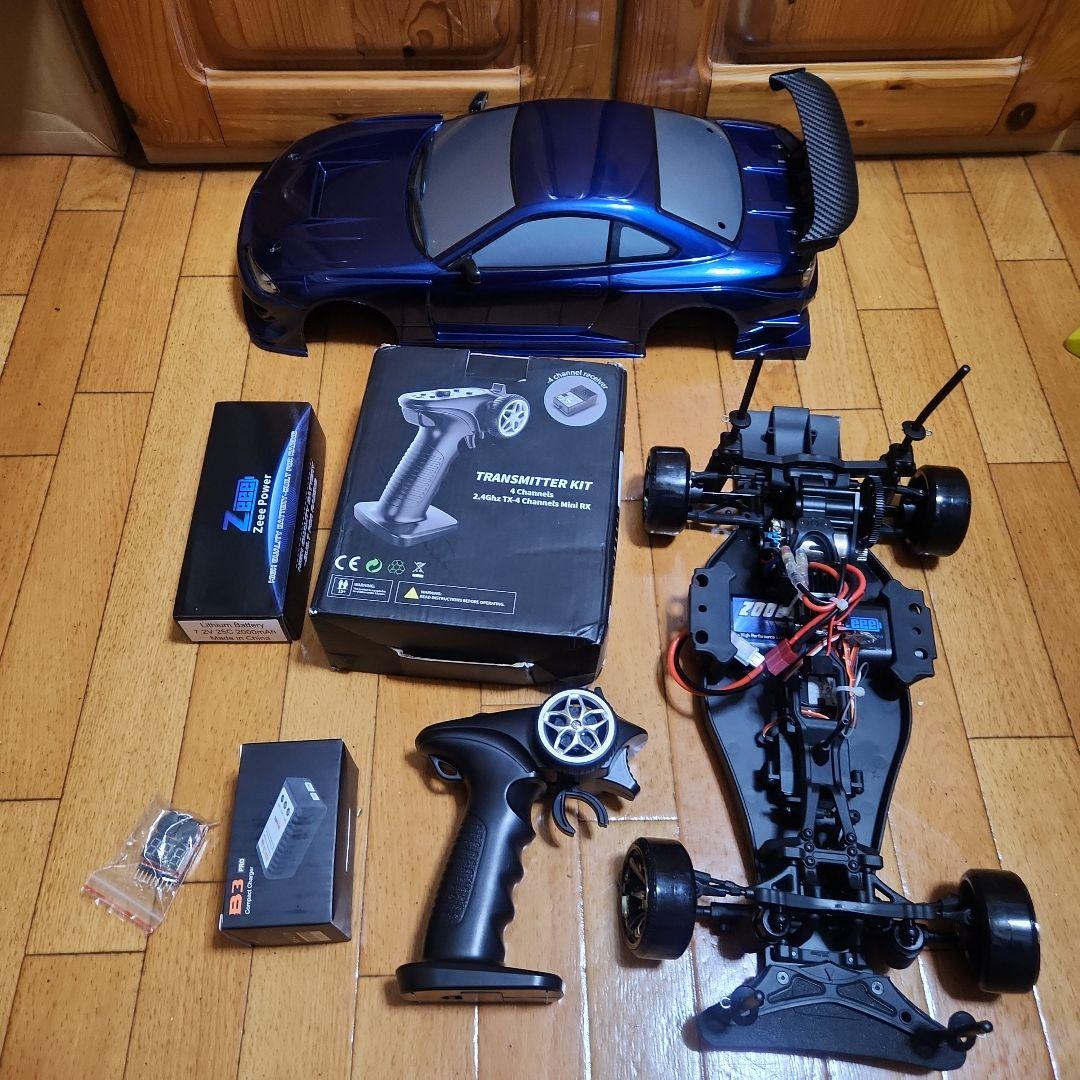 激安 YD-2　フルセット　青　S15 シルビア ボディ　 ラジコン　RD1.0