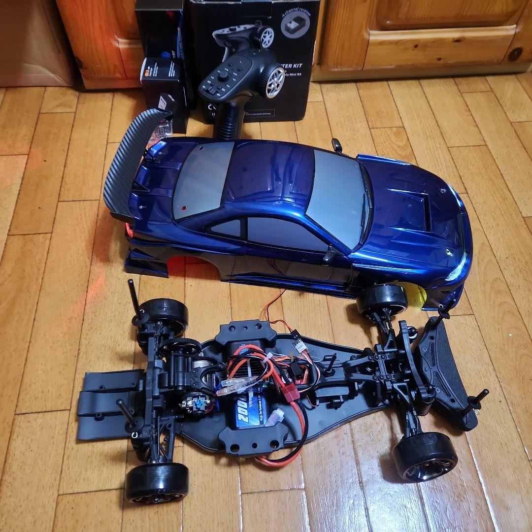 激安 YD-2　フルセット　青　S15 シルビア ボディ　 ラジコン　RD1.0
