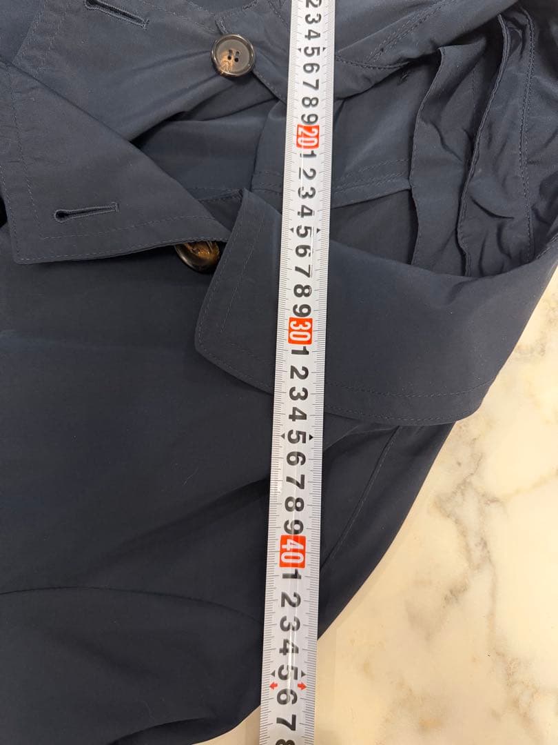 MAX MARA The Cube サイズ36 ネイビーロングコート