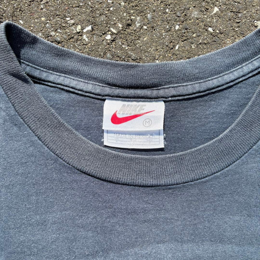 90s NIKE ロゴTシャツ フェード archive 短丈 cityboy