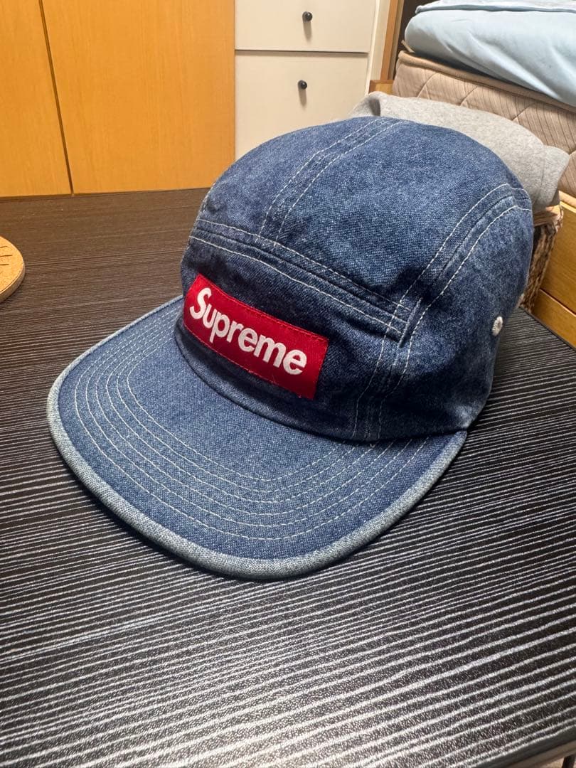 Supreme Box Logo デニムキャップ USA製 希少