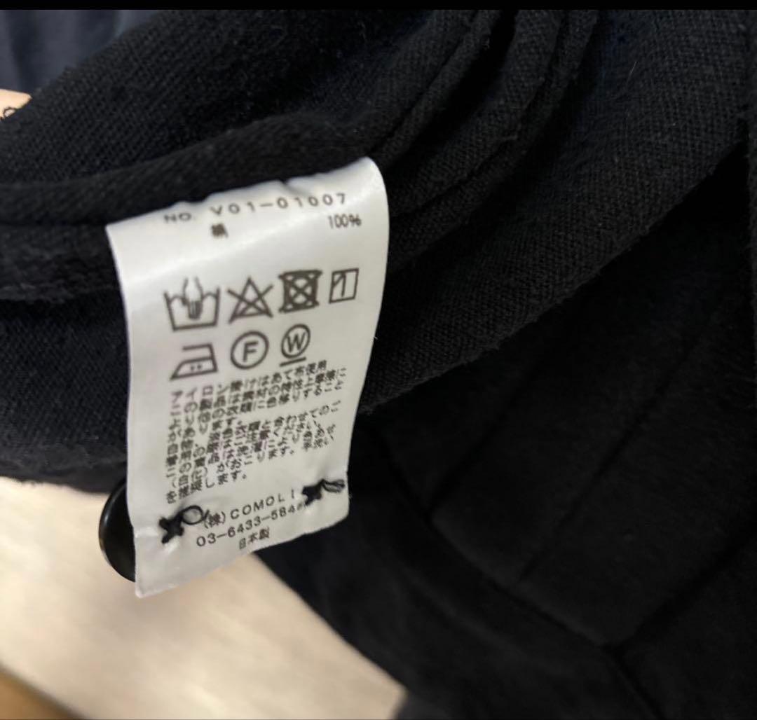 22SS COMOLI シルクネップTYPE1st ジャケット size4