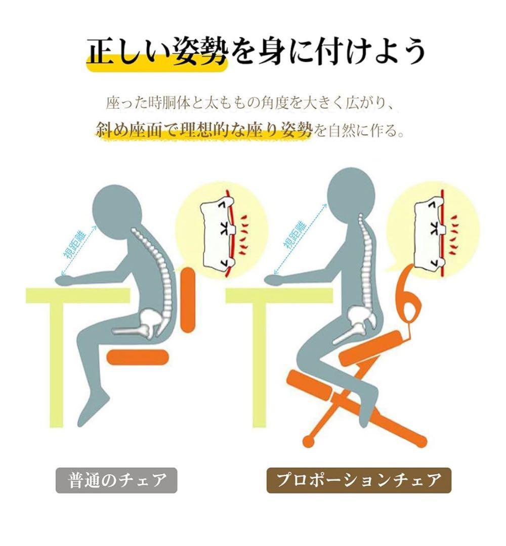 RAKU 学習チェア 勉強椅子 背もたれ付