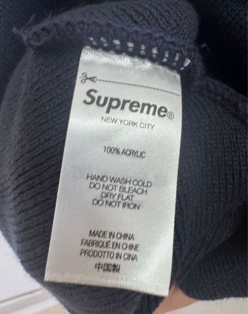 Supreme ニット帽 ポンポン付き