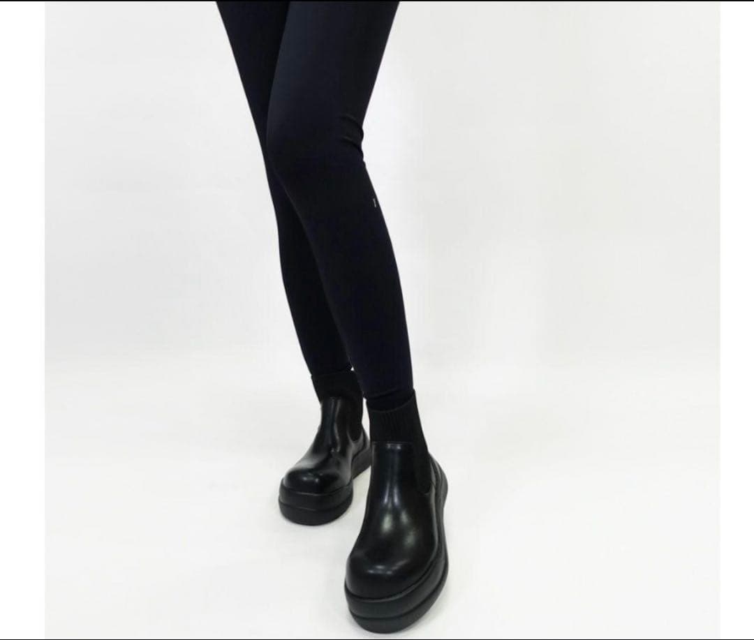 【新品未使用】Racbakiラクバキリブニットスニーカーブーツ｜XL｜ブラック