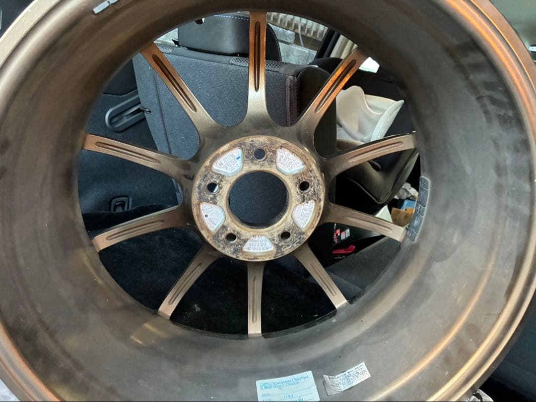 ADVAAN Racing RS3 18インチ　ブロンズ　アドバン