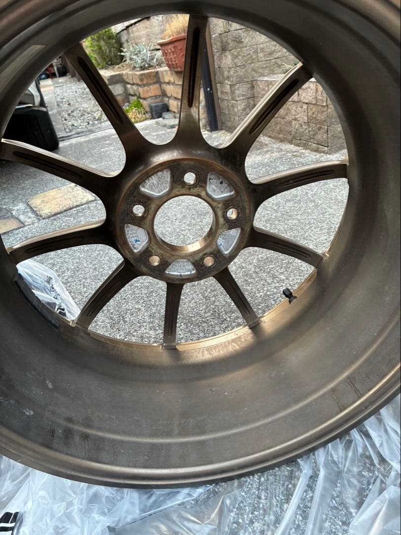 ADVAAN Racing RS3 18インチ　ブロンズ　アドバン