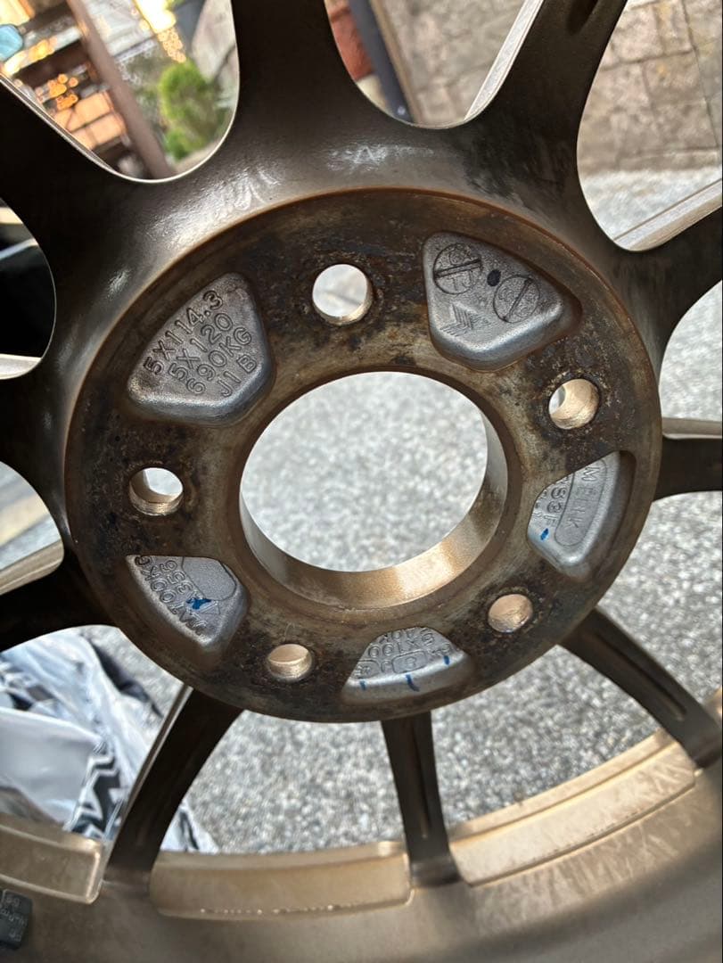 ADVAAN Racing RS3 18インチ　ブロンズ　アドバン