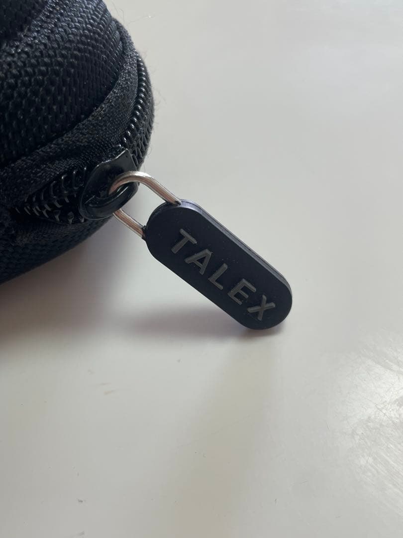 TALEX ブラックサングラス ケース付き