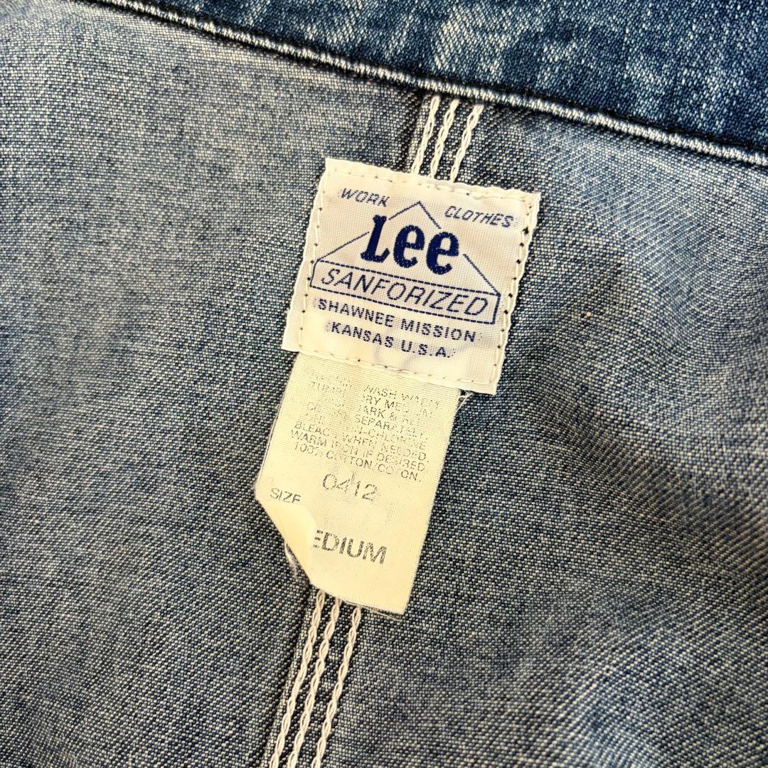 Lee 91-J 復刻 ハウスタグ デニムカバーオール 0412
