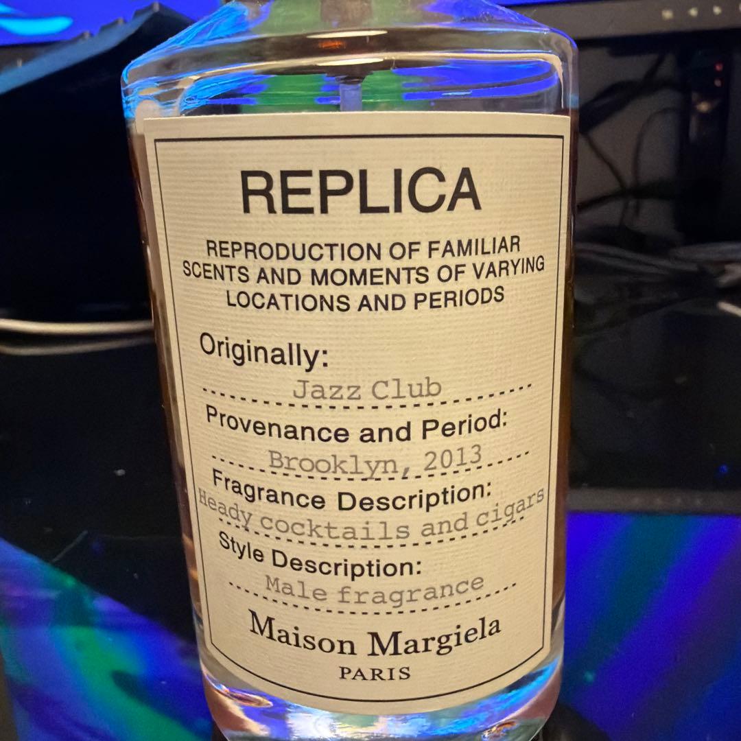 メゾンマルジェラ レプリカ ジャズクラブ フランス製 香水 100ml
