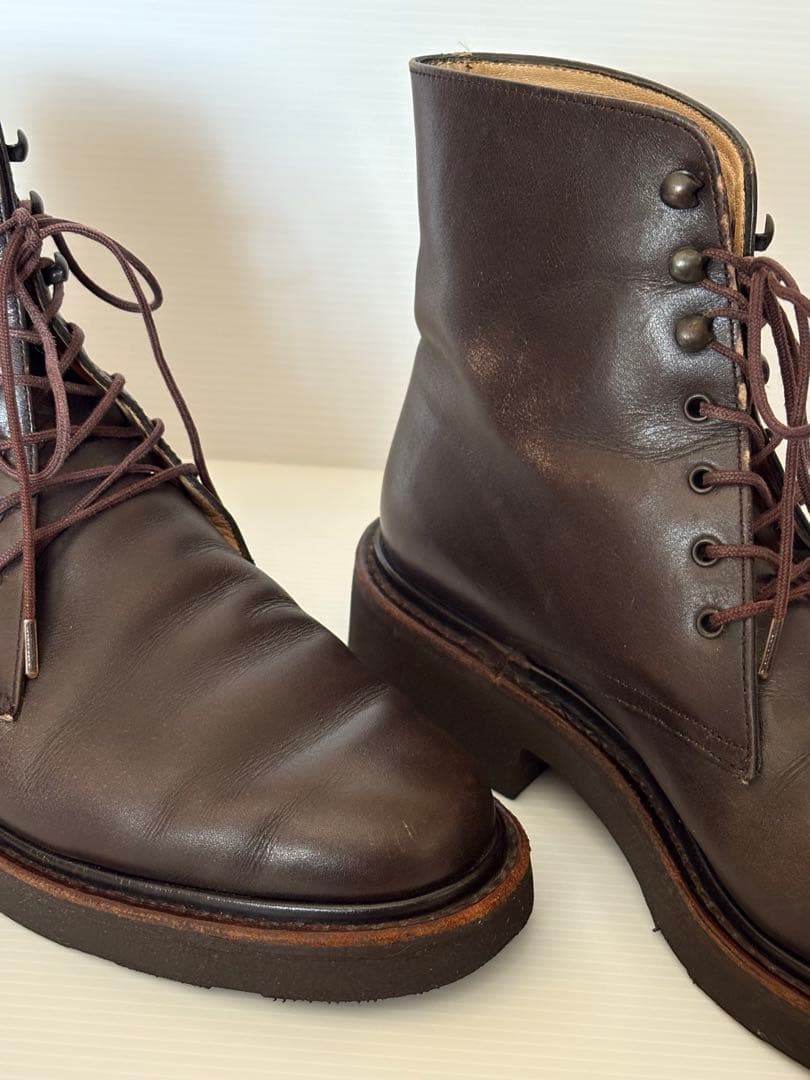 み*ー様 パラブーツ Paraboot レースアップブーツ chasse フラン