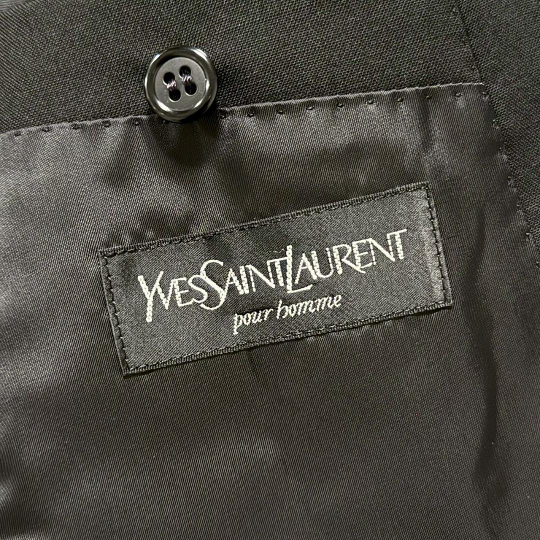 美品 90's SAINT LAURENT テーラード ブラック A5/79