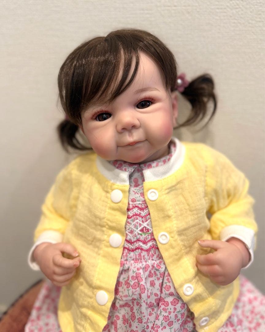 ★新品★【訳あり】リボーンドール可愛いベビーちゃん♥45cm