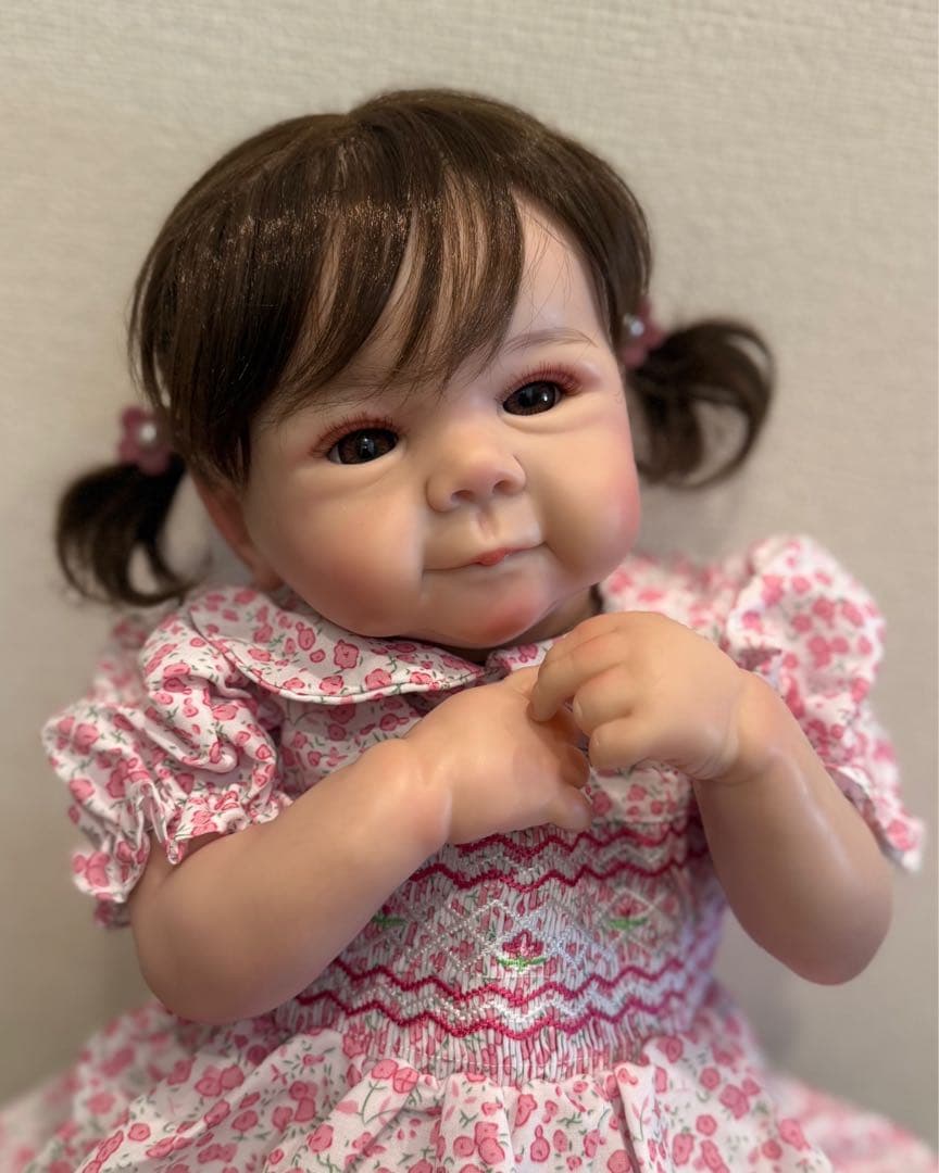 ★新品★【訳あり】リボーンドール可愛いベビーちゃん♥45cm