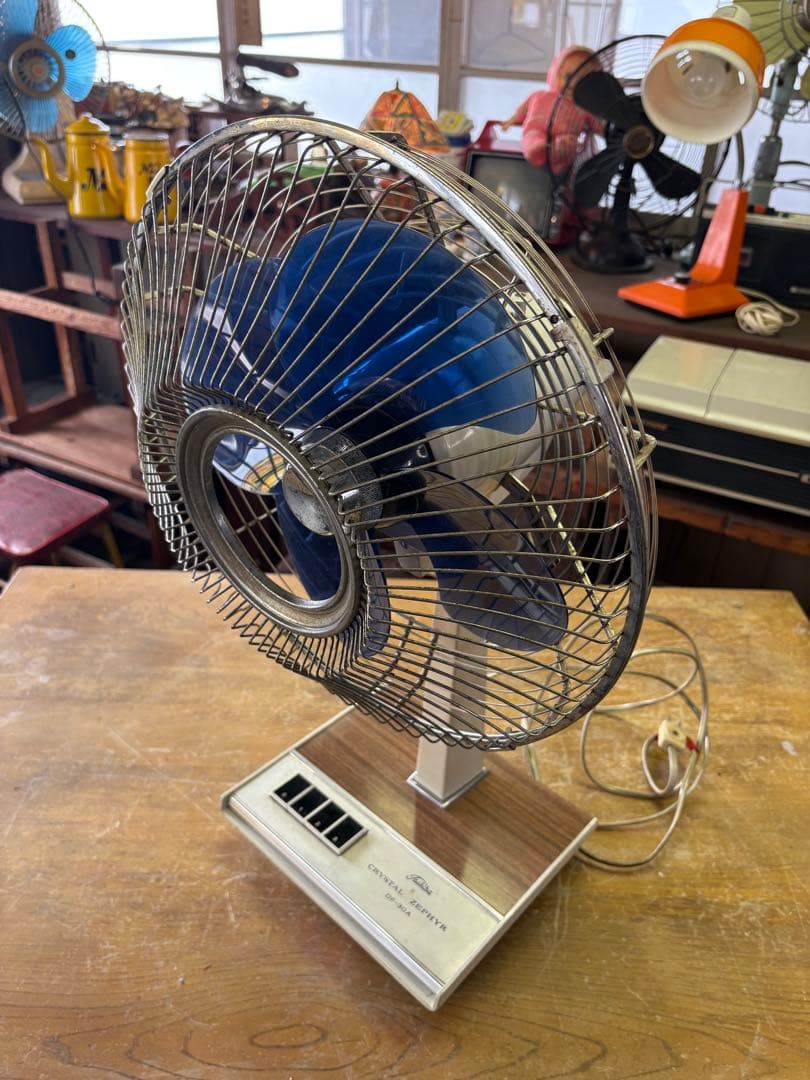 昭和レトロ　ビンテージ扇風機　レトロ扇風機　鉄扇風機　レトロポップ　昭和家電