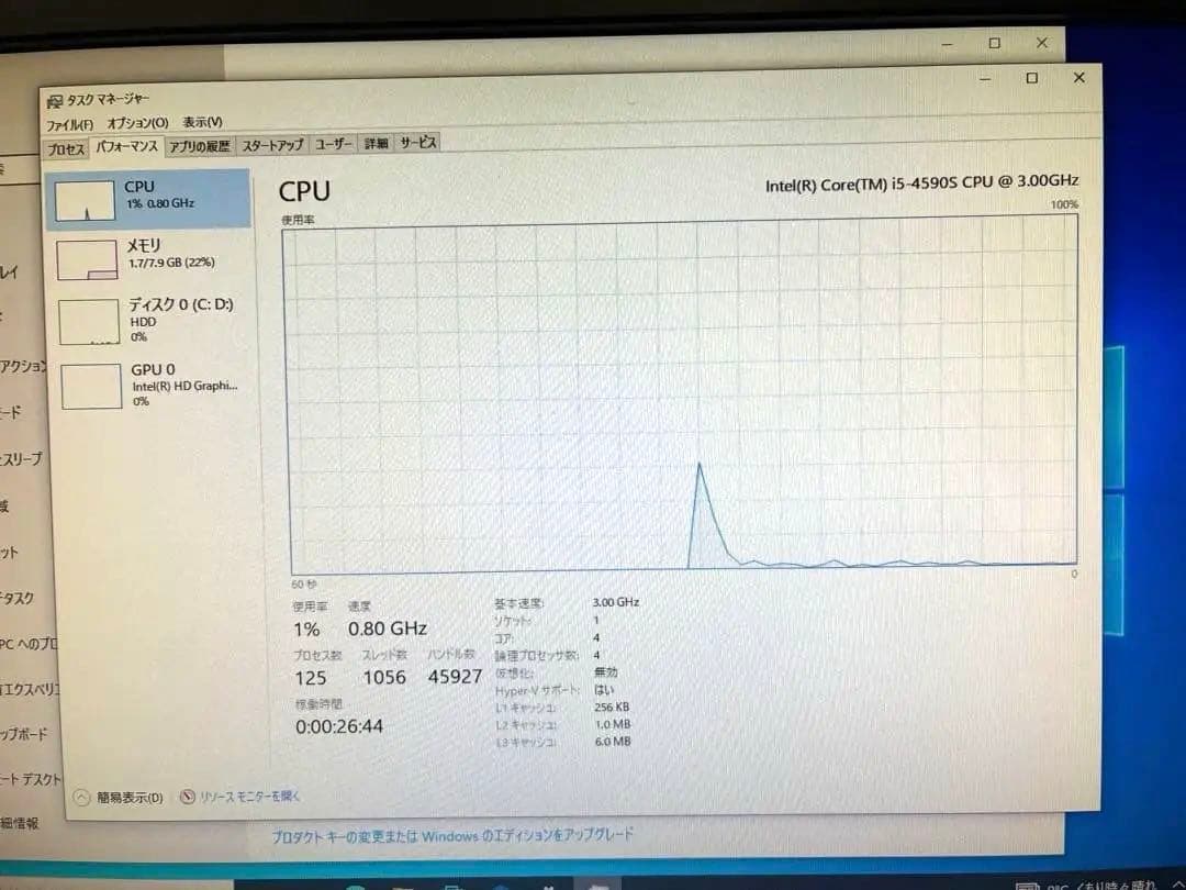 HP EliteDesk Core i5-4世 モニター+キーボードPCセット