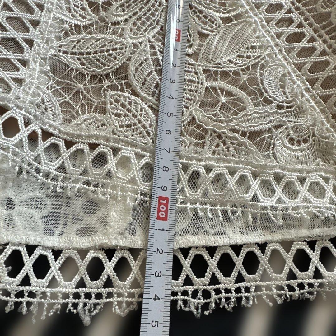 へいそーTADASHI SHOJI レースひざ丈ワンピース サイズ2