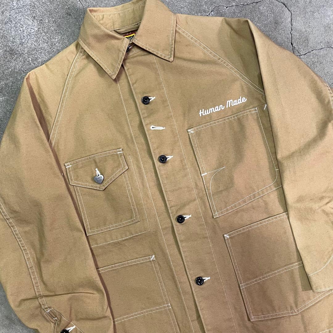 ジャケット・アウター HUMAN MADE Duck Coverall Jacket Brown M