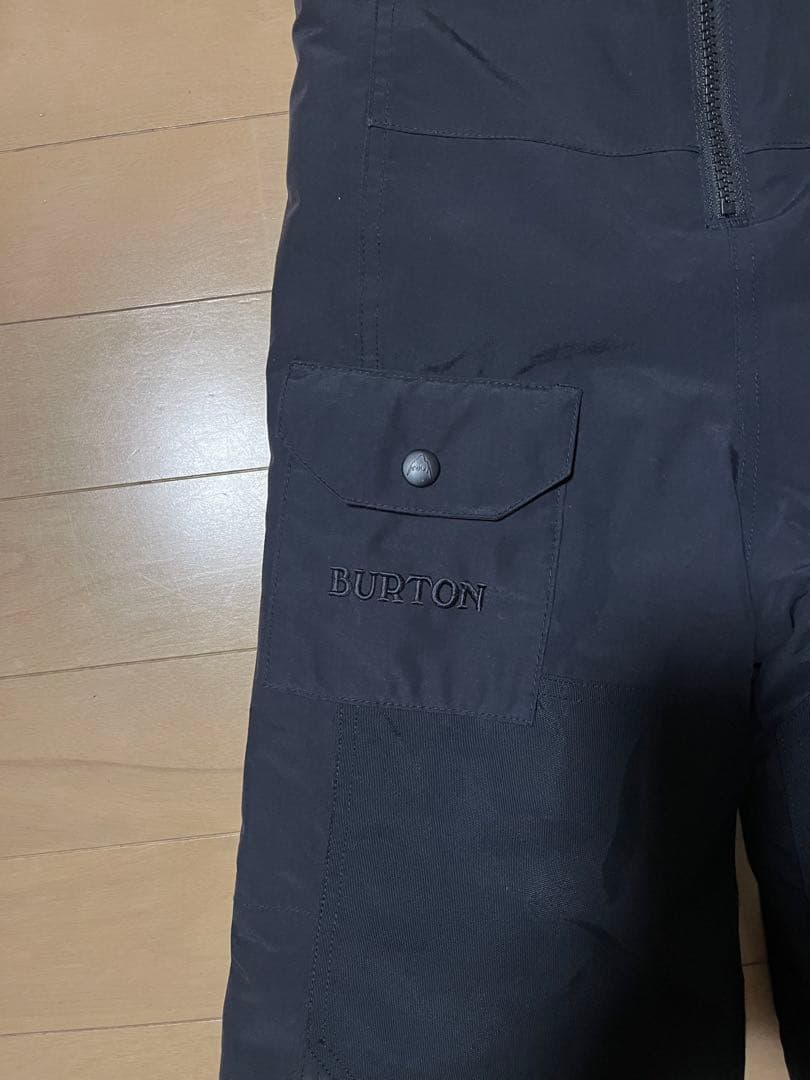 Burton バートン スノーボード ビブパンツ 4T 黒