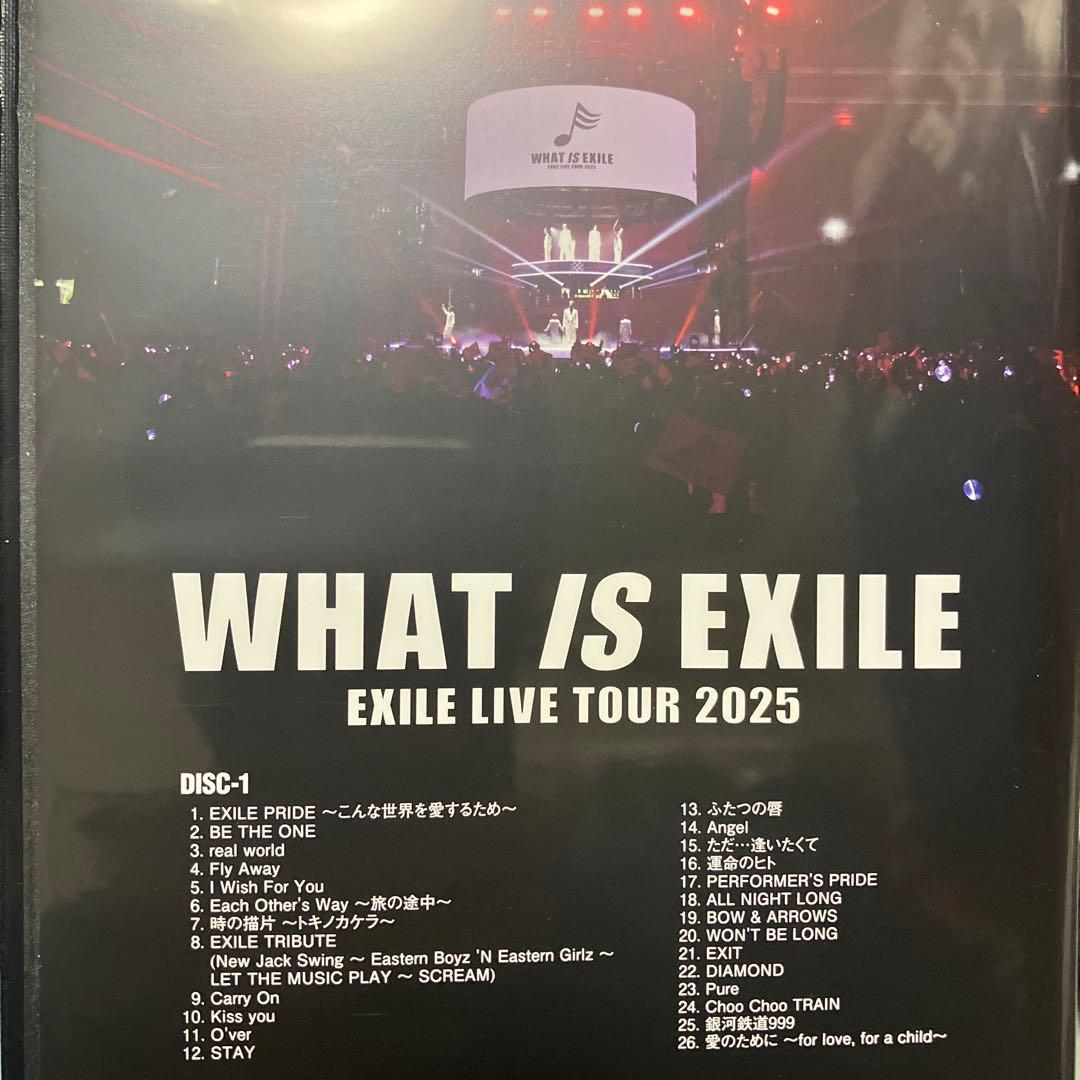 ミュージック WHAT /S EXILE EXILE LIVE TOUR 2025