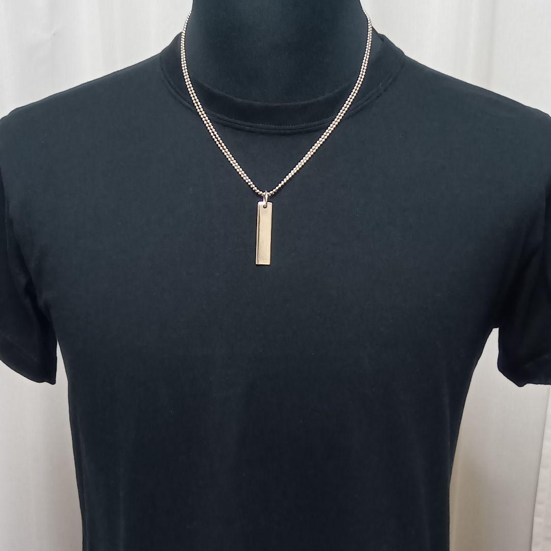 GUCCI プレート 純正ダブルチェーン ネックレス 24g SILVER925