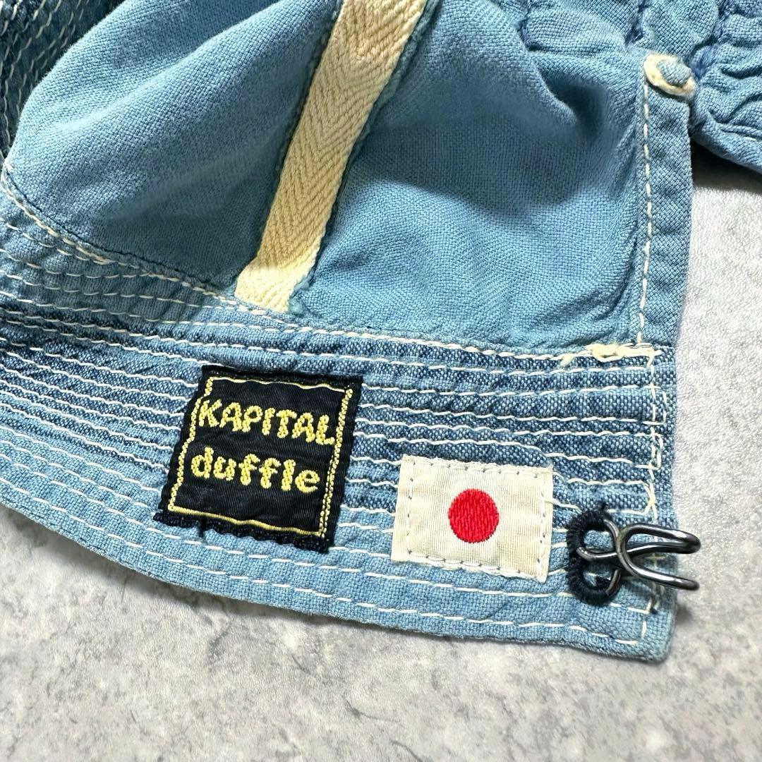 初期 KAPITAL キャピタル 老人と海 国旗タグ デニム ワークキャップ