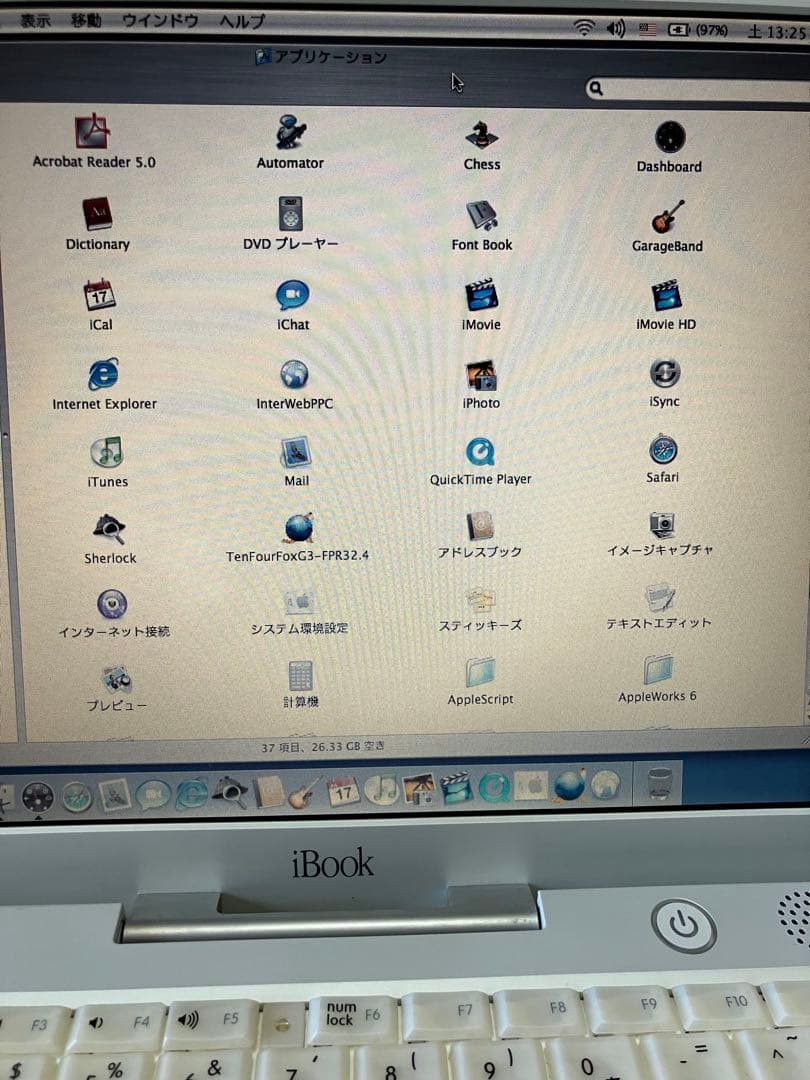 その他ノートPC本体 Apple iBook G3 Mid 2002