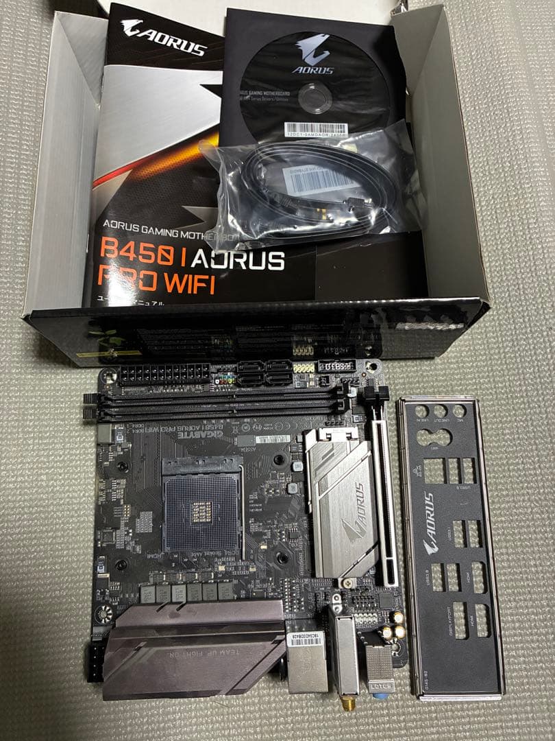 【中古】B450I AORUS PRO WIFI miniITX